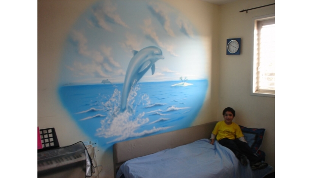 ציורי קיר לחדרי ילדים