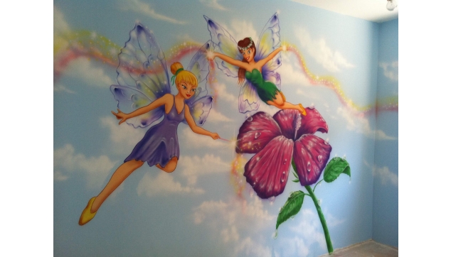 ציורי קיר לחדרי ילדים