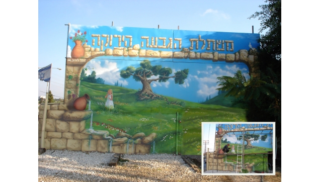 ציורי קיר לעסקים