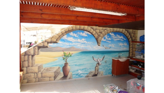 ציורי קיר לעסקים