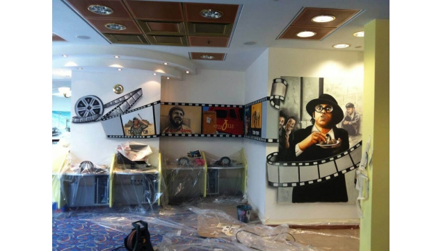 ציורי קיר לעסקים