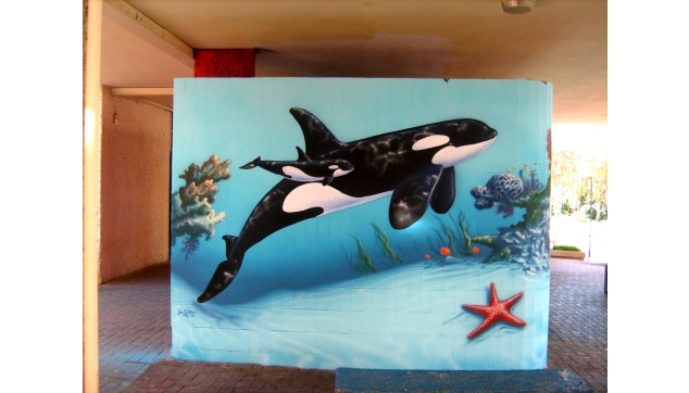 ציורי קיר עולם המים