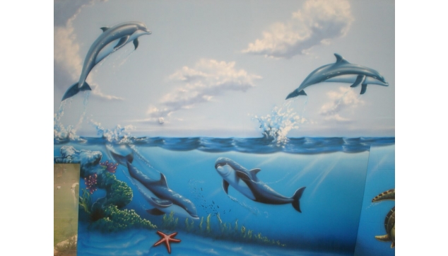 ציורי קיר עולם המים