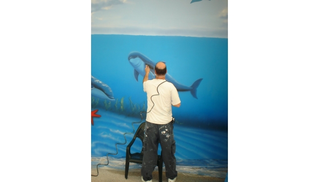 ציורי קיר עולם המים