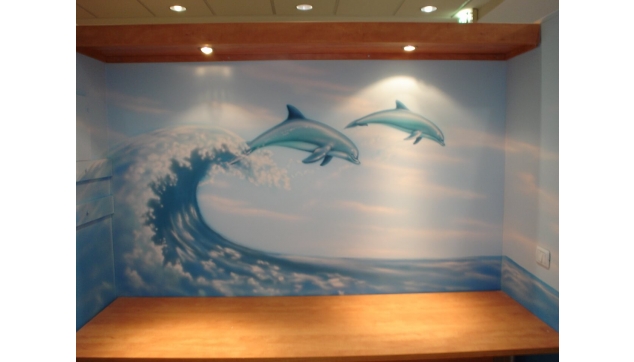 ציורי קיר עולם המים