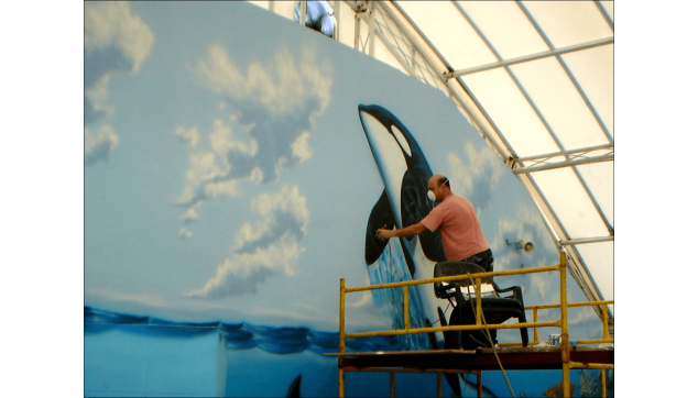 ציורי קיר עולם המים