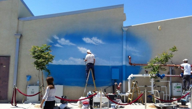 ציורי קיר עולם המים