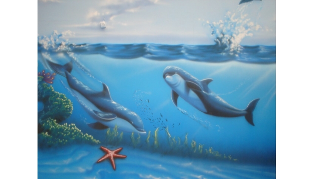 ציורי קיר עולם המים