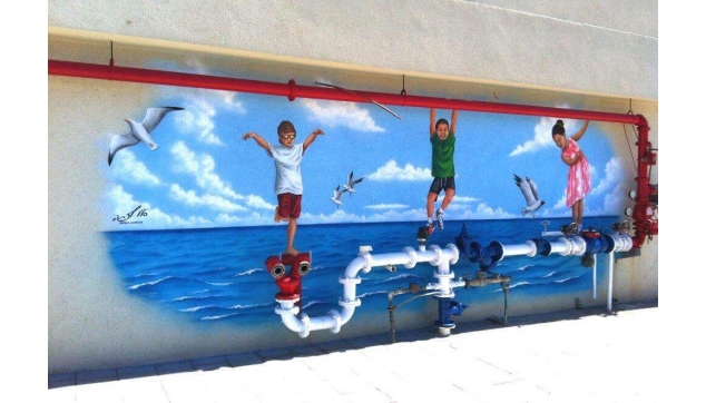 ציורי קיר תלת מימד