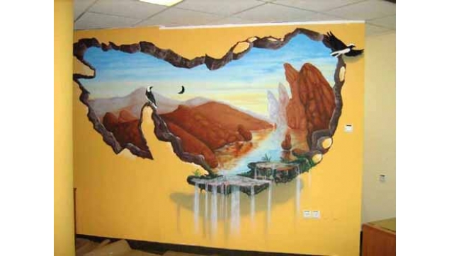 ציורי קיר תלת מימד