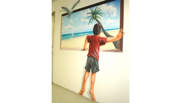 ציורי קיר תלת מימד