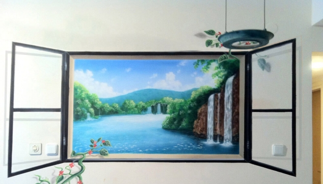 ציורי קיר תלת מימד