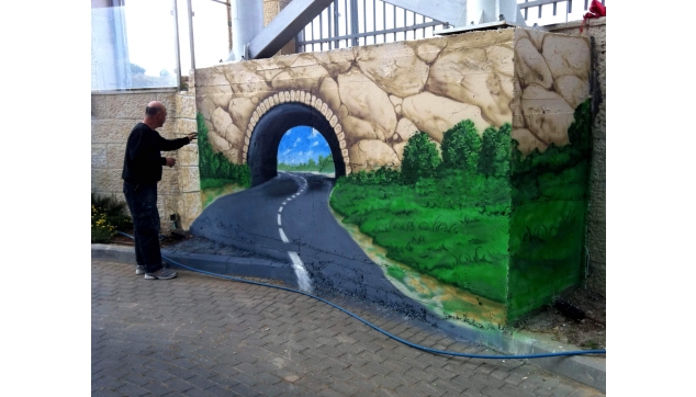 ציורי קיר תלת מימד