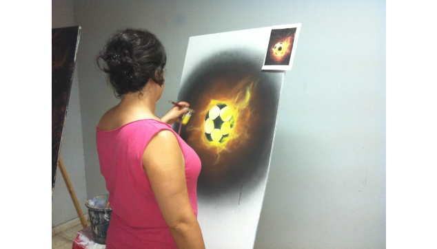 תלמידי הקורס להכשרת ציירי איירבראש וקירות