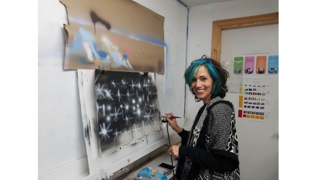 ‏‏תלמידי הקורס להכשרת ציירי איירבראש וקירות